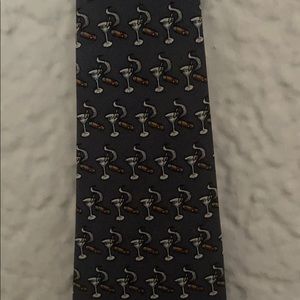 Vineyard Vines Martini & Cigar Tie